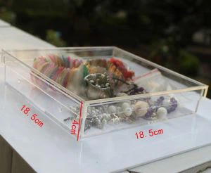 Organizzatore del cassetto dei monili dell'organizzatore dei monili di alta qualità di alta qualità