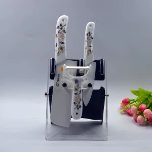 Porta-lama acrilico Cina produttore vendita cucina Chef coltello Display Stand
